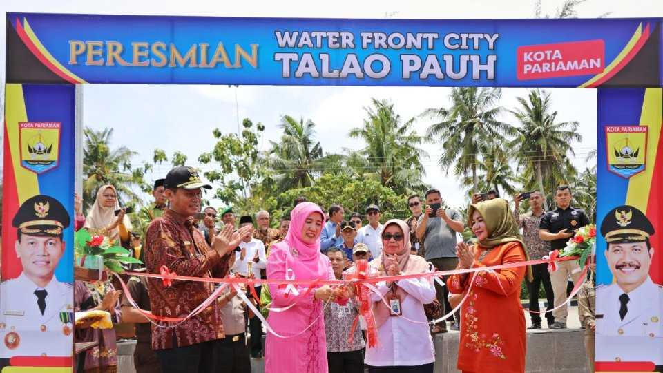 Kawasan Water Front City Talao Pauh Pariaman Diresmikan