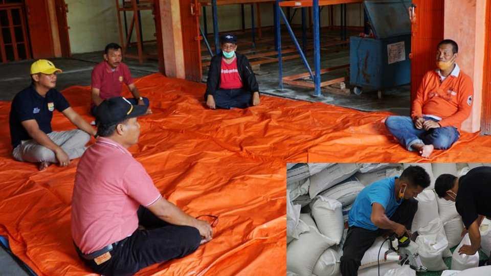 100 Ton Beras Siap Disalurkan Pemko Ke Masyarakat Tidak Mampu Di Kota Pariaman
