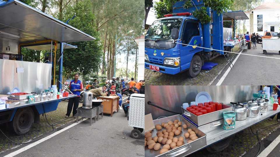 Terkait COVID-19, Dinas Sosial Kota Pariaman Buka Dapur Umum