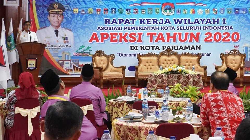 Rakerwil I APEKSI 2020, Gubernur Sumbar “ Saatnya Kita Bersinergi Bukan Berkompetisi”