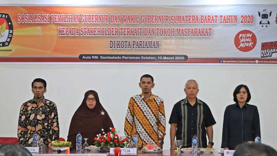 Sosialisasi Pertama, KPU Harapkan Kerja Sama Yang Baik