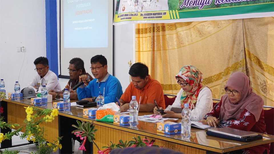 Dinas P3 Kota Pariaman Gelar Sosialisasi Kostratani Tingkat Kota Pariaman