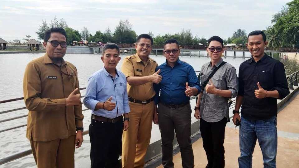 Terakreditasi A, Labor Lingkungan Kota Pariaman di Kunjungi Pemkab Kampar