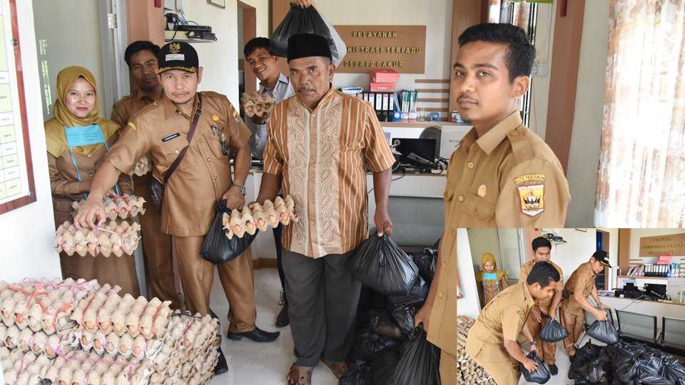 Desa Padang Cakur akan bagikan Paket Sembako