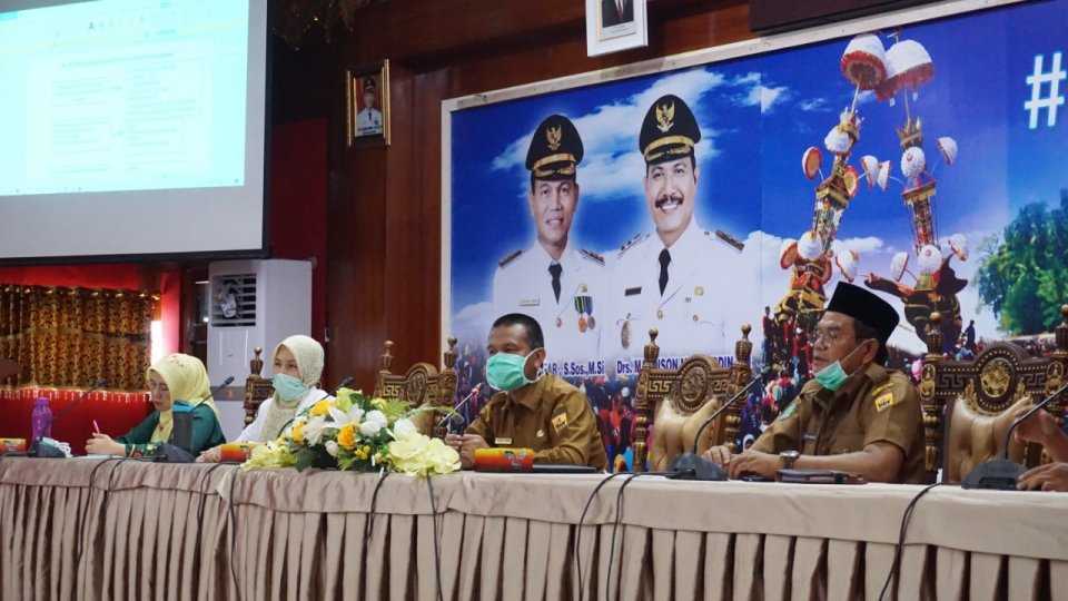Pemko Pariaman Gelar Rakor Pencegahan COVID-19 Terintegritas