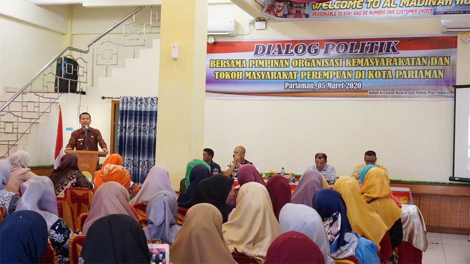 Badan Kesbangpol Provinsi Sumatera Barat Tunjuk Kota Pariaman Adakan Dialog Politik