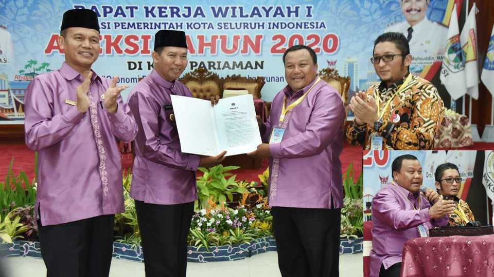 Rakerwil I APEKSI Tahun 2020 di Kota Pariaman sukses sepakati beberapa Draft Program Kerja