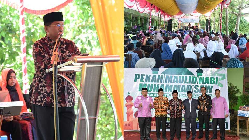 Kakan Kemenag Kota Pariaman M. Nur Himbau Pemko Pariaman Gelar Lomba Keagamaan tingkat SMA sederajat se-Kota Pariaman.